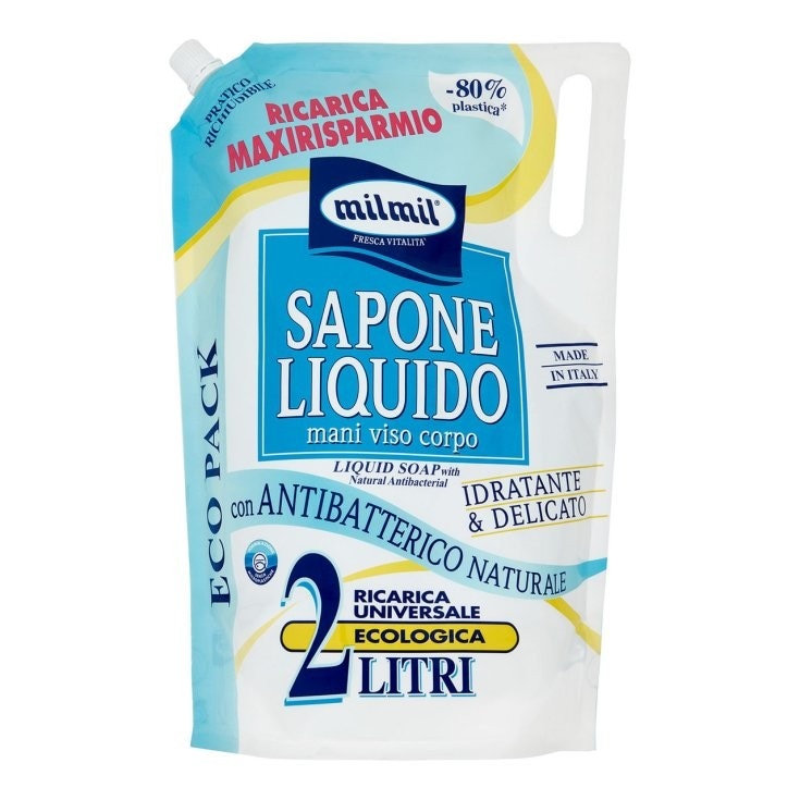 Ecoricarica Sapone Liquido Mil Mil 2 L in offerta da Carrefour