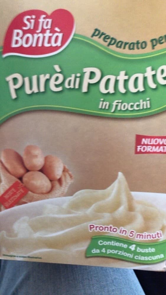 Si fa bontà purè di patate in fiocchi, 500 g – Dpiù