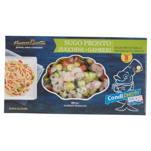 Condi Presto sugo pronto zucchine e gamberi 400 g in offerta da Il Gigante