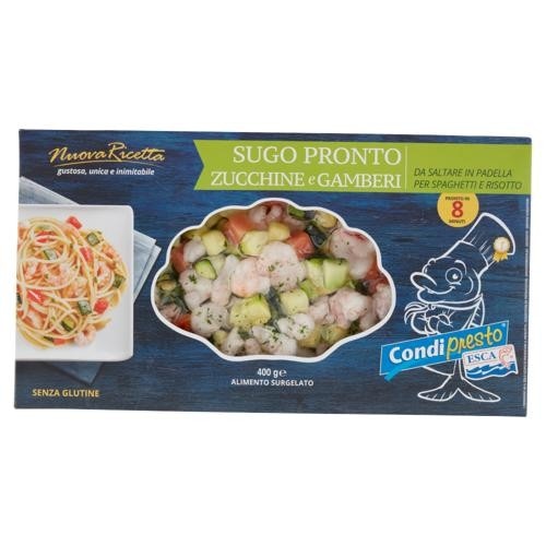 Condi Presto sugo pronto zucchine e gamberi 400 g in offerta da Il Gigante