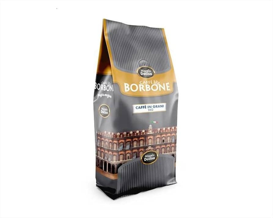 Caffè Borbone Caffè in grani Miscela Decisa, 1 kg – Expert