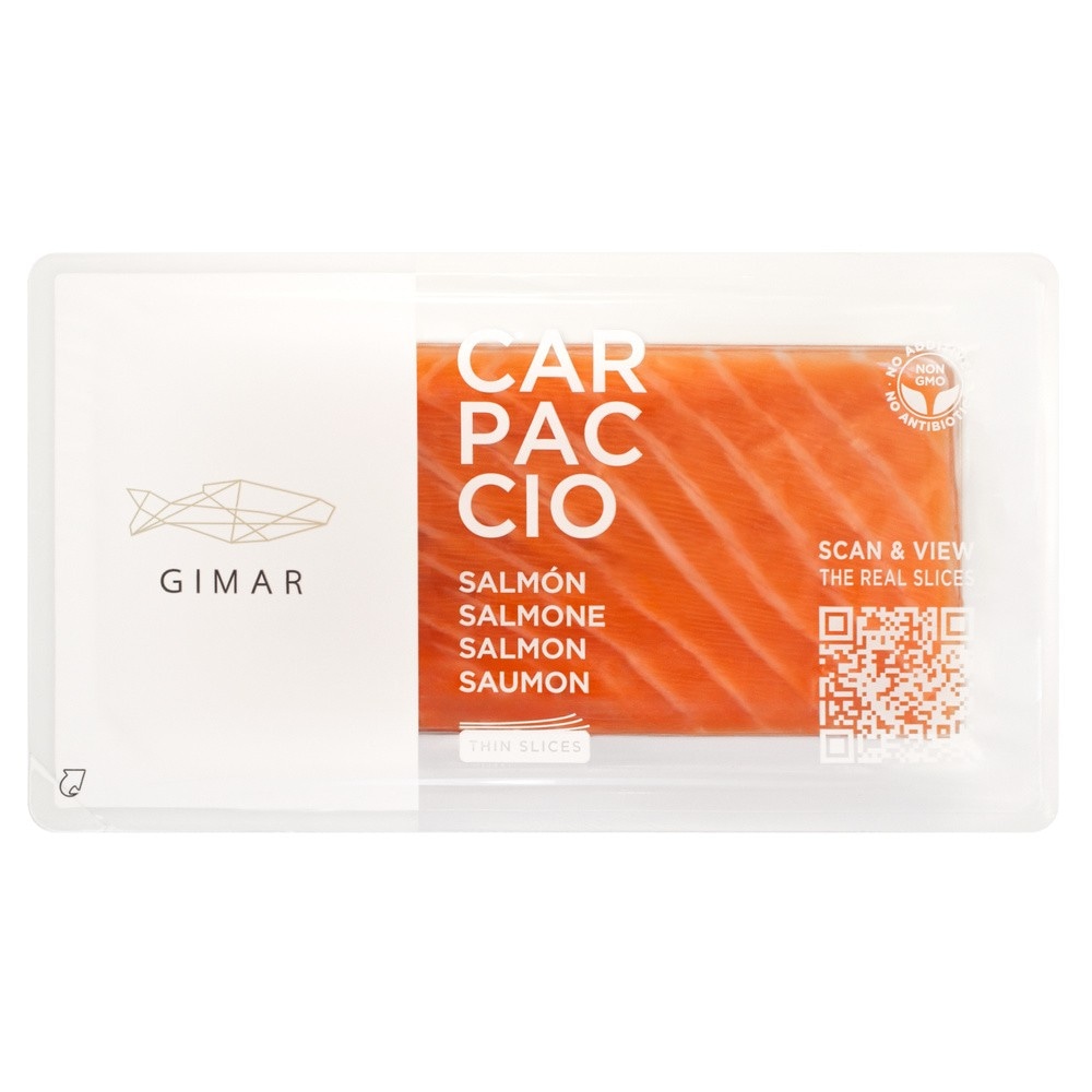 Carpaccio di salmone Gimar affumicato 140 g in offerta da Coop