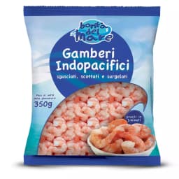 Coralfish gamberi indopacifici sgusciati