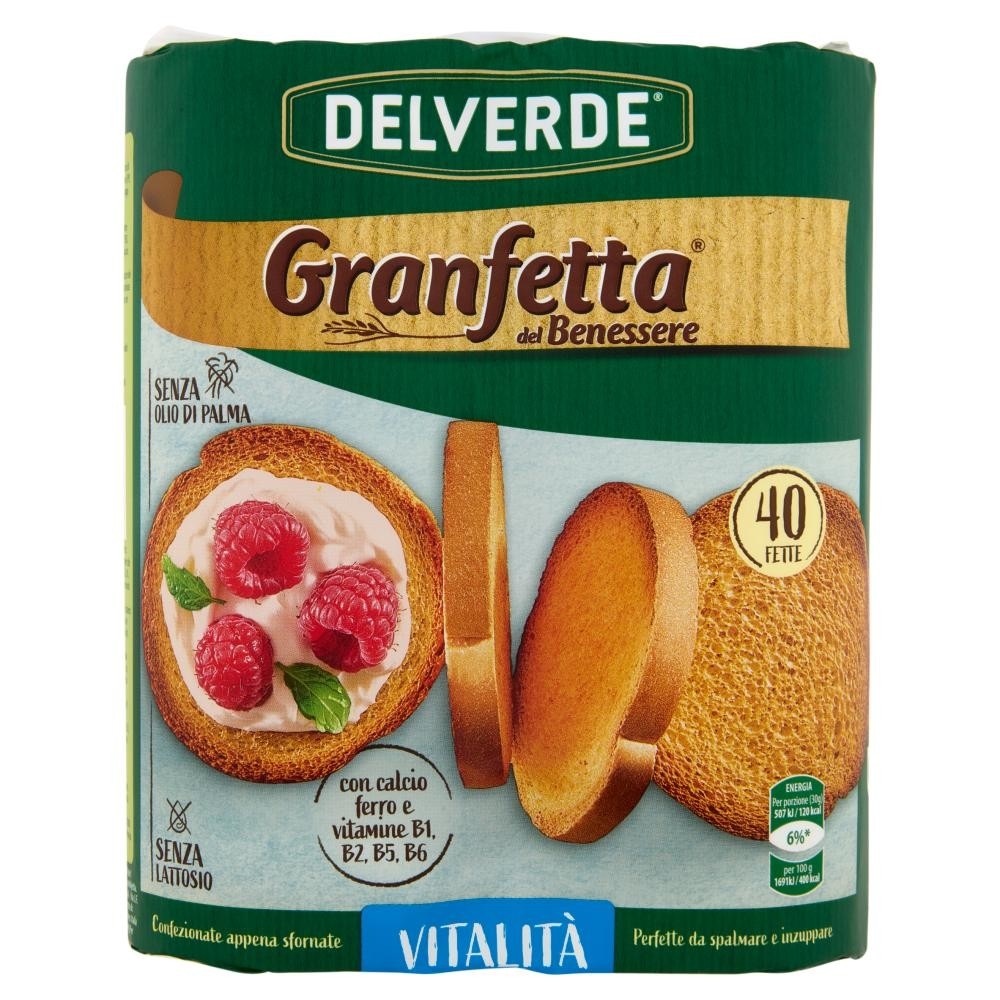 Fette Biscottate Delverde 300 g in offerta da Carrefour