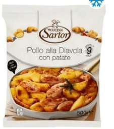 Pollo alla Diavola con Patate Surgelato g 500 in offerta da Bennet