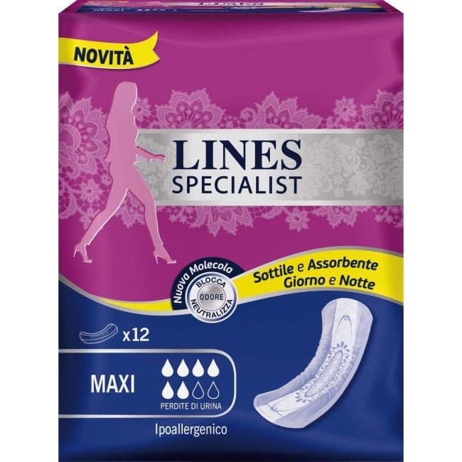 Lines Specialist Maxi 12 pezzi in offerta da Risparmio Casa