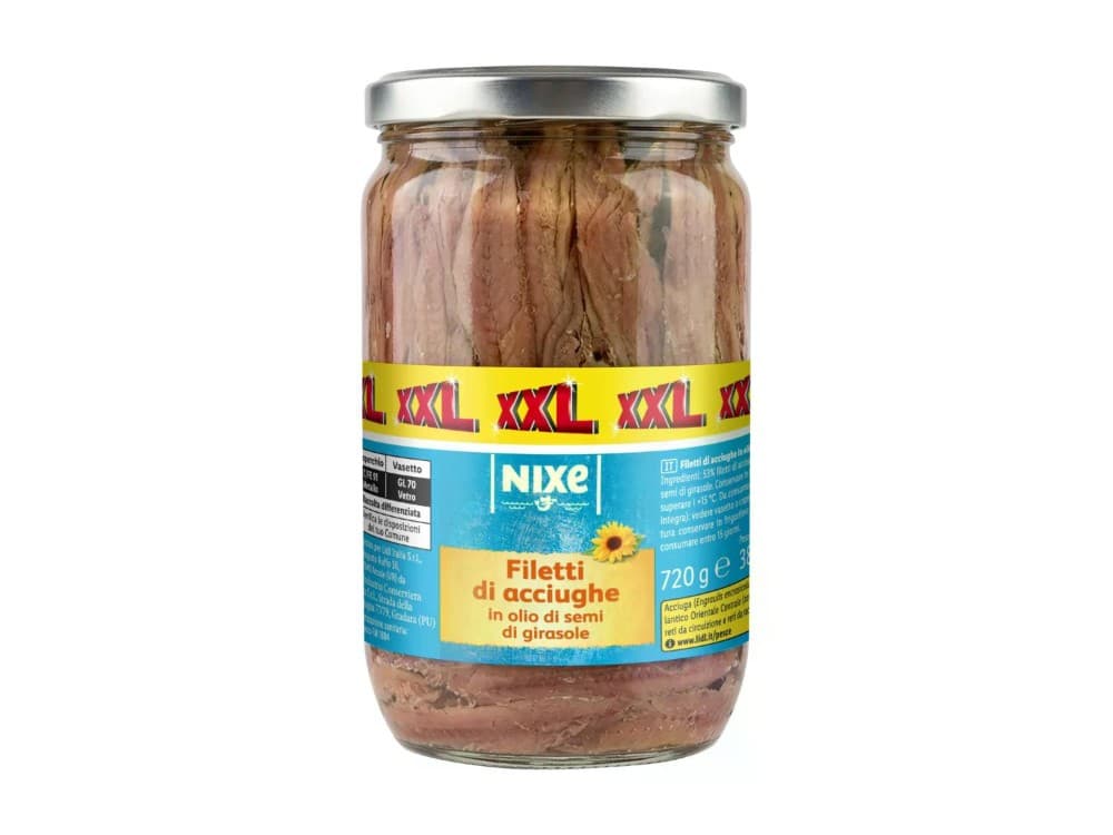 Filetti di acciughe, 380 g Nixe – Lidl