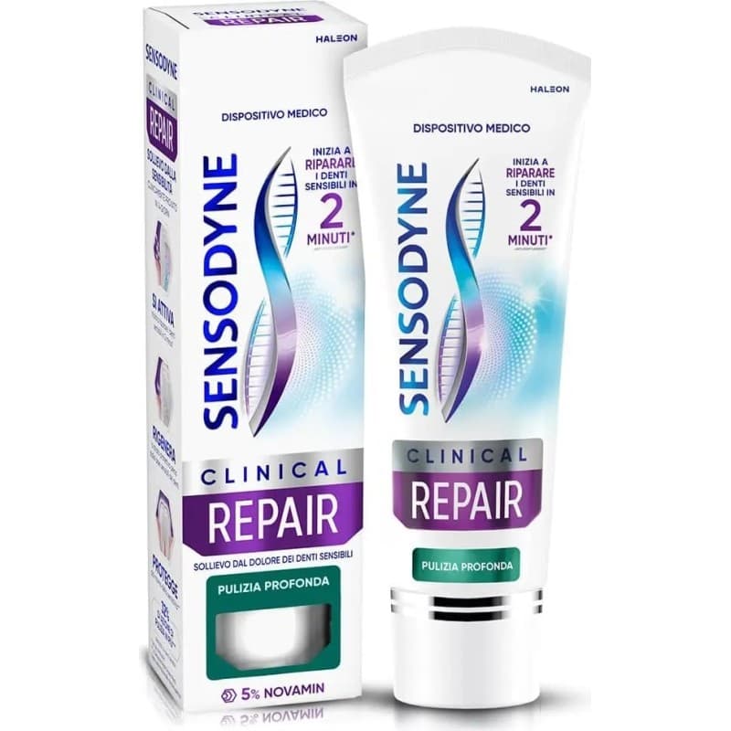 Dentifricio Clinical Repair Sensodyne 75 ml in offerta da Bennet