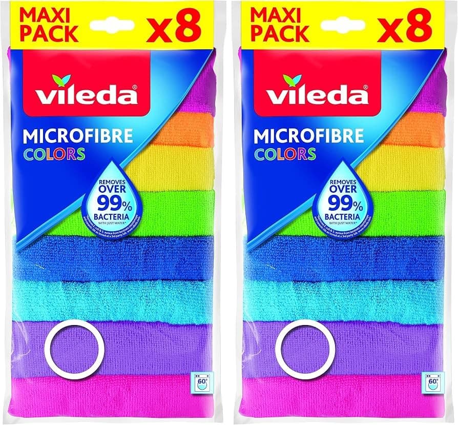 Vileda Microfibre Colors, 14 pz – Tigota