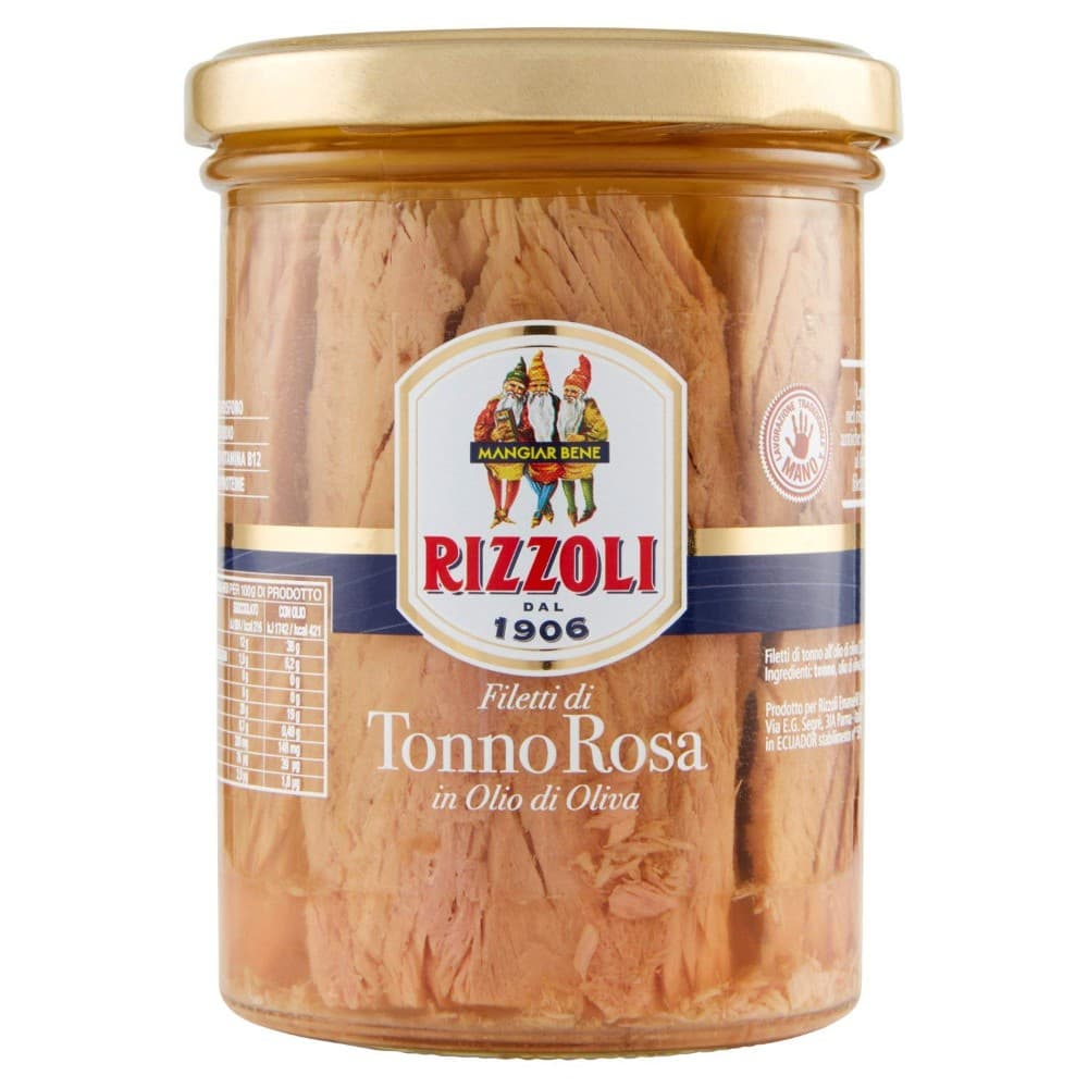 Rizzoli Filetti di tonno in olio di oliva, 400 g – Iper La grande i