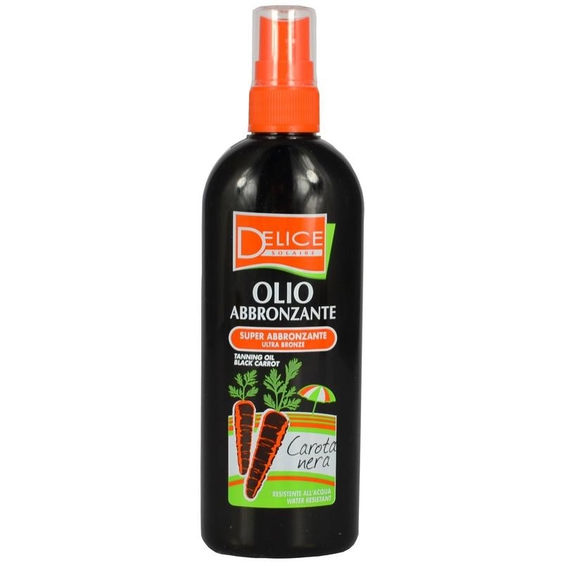 Delice Solaire Olio Abbronzante Carota Nera 150 ml in offerta da Carrefour