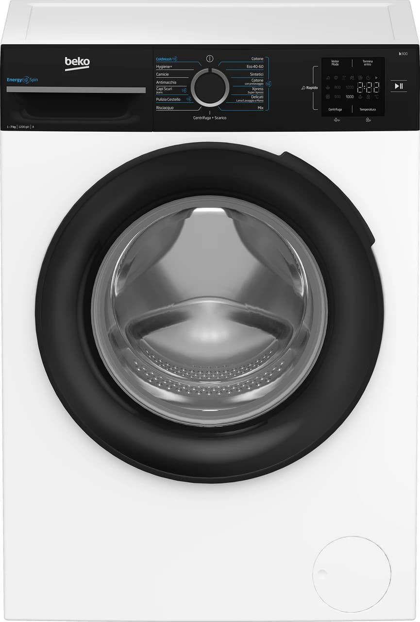 Lavatrice slim Beko BMWSEP7126EB, 7 kg – Expert