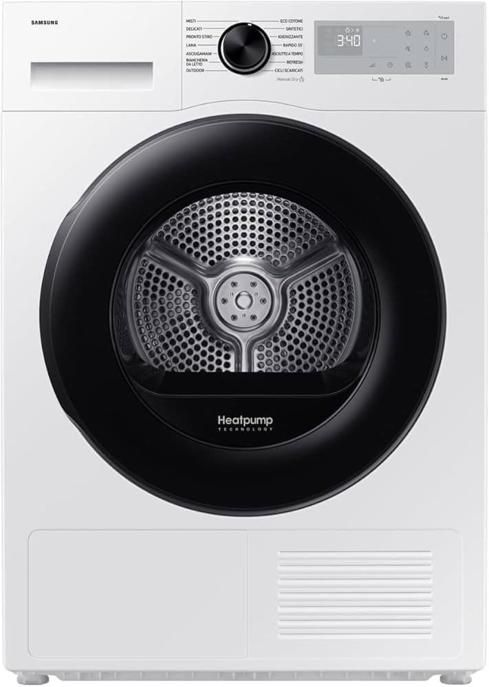 Samsung Asciugatrice DV90DG52A0AHET 9 kg in offerta da Euronics