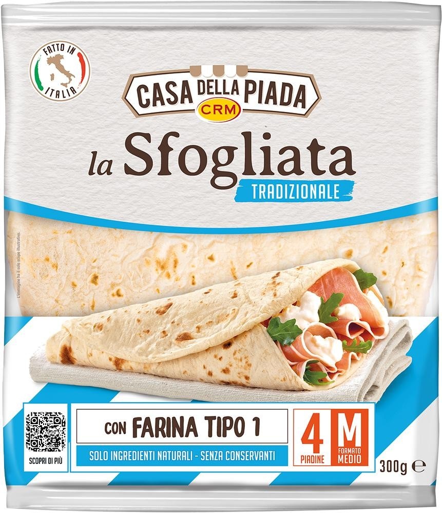 La Sfogliata Tradizionale Casa della Piada 300 g in offerta da Bennet