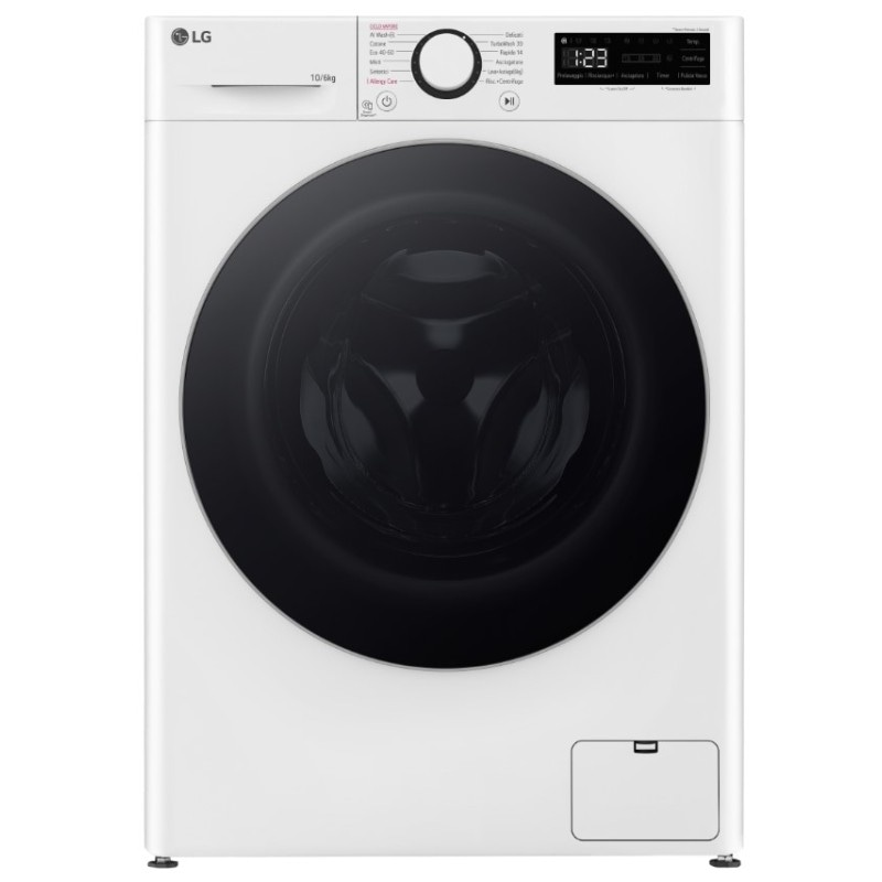 Lavasciuga D4R5010TSWS 10 KG LAVAGGIO + 6 KG ASCIUGATURA LG - Offerta nel negozio Euronics