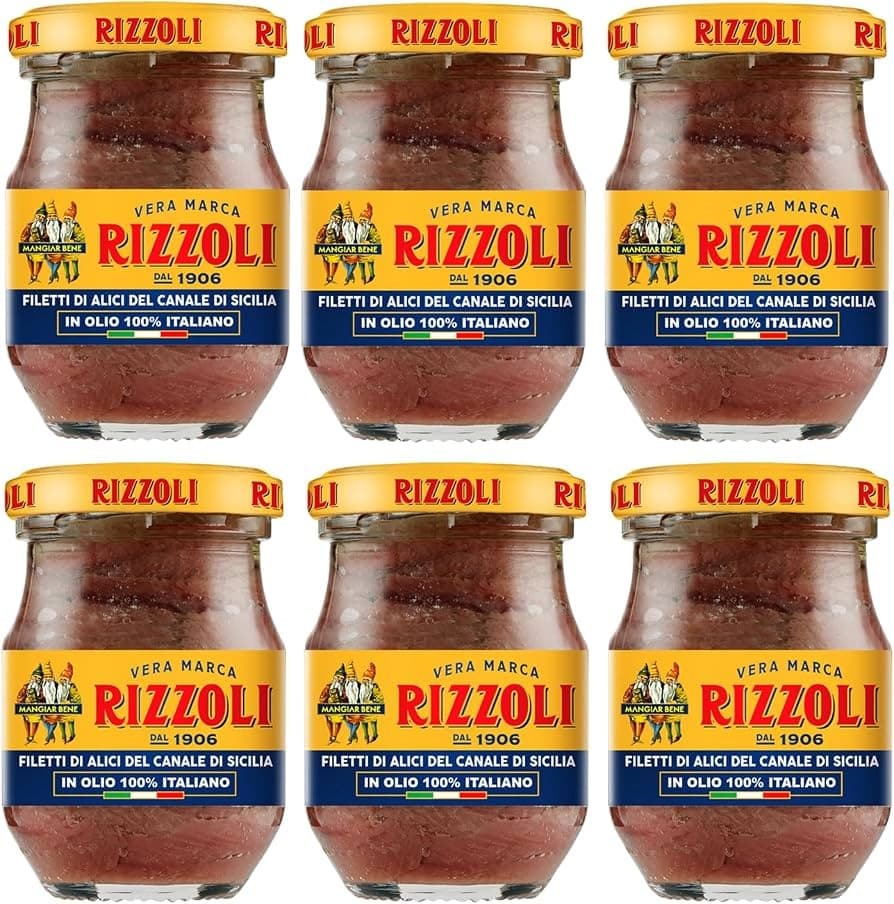 Rizzoli Filetti di alici in olio di girasole, 80 g – Lidl