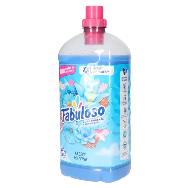 Fabuloso fresco mattino ammorbidente concentrato profumoso 45 lavaggi in offerta da Acqua & Sapone