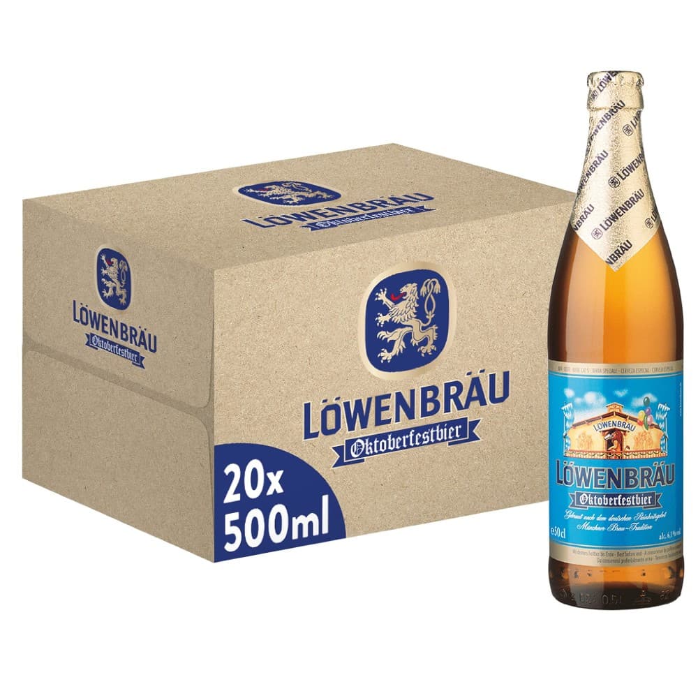 Birra Löwenbräu Oktoberfest, 500 ml – Carrefour