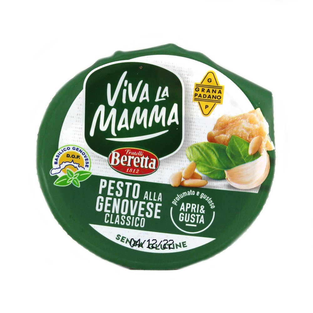 Pesto fresco Viva la mamma Beretta 90 g in offerta da Il Gigante