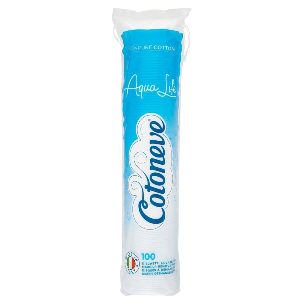 Cotoneve dischetti levatrucco, 100 pezzi – Panorama