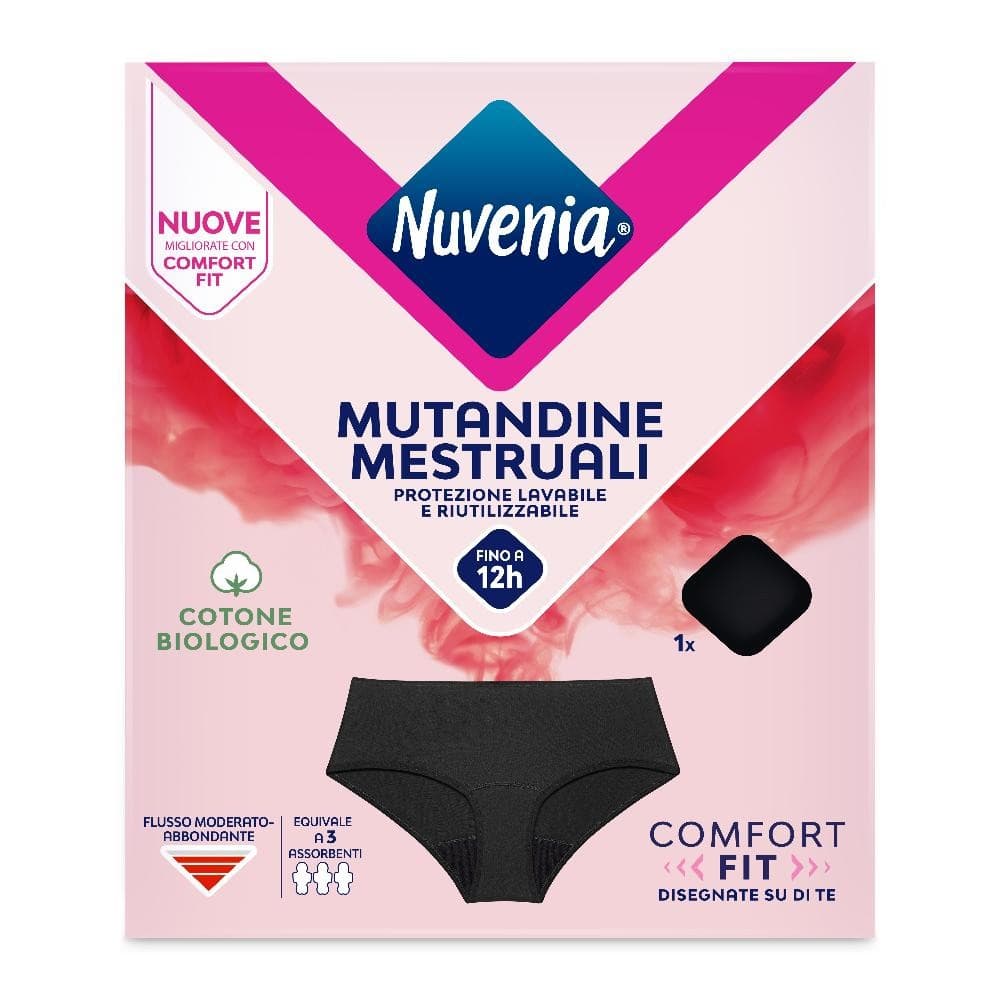 Mutandine mestruali Nuvenia, misure varie – Bennet