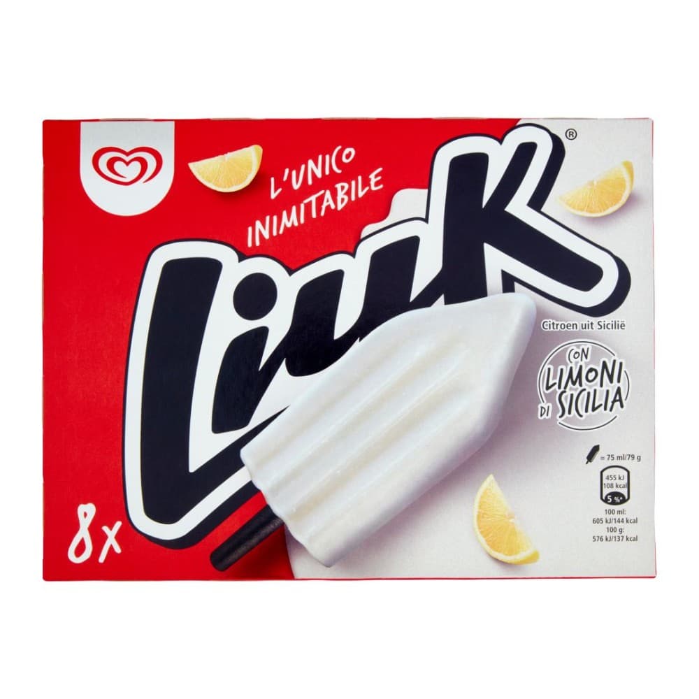 Liuk Limone o Croccante Amarena Conf. 8 pz, 632 g in offerta da Carrefour