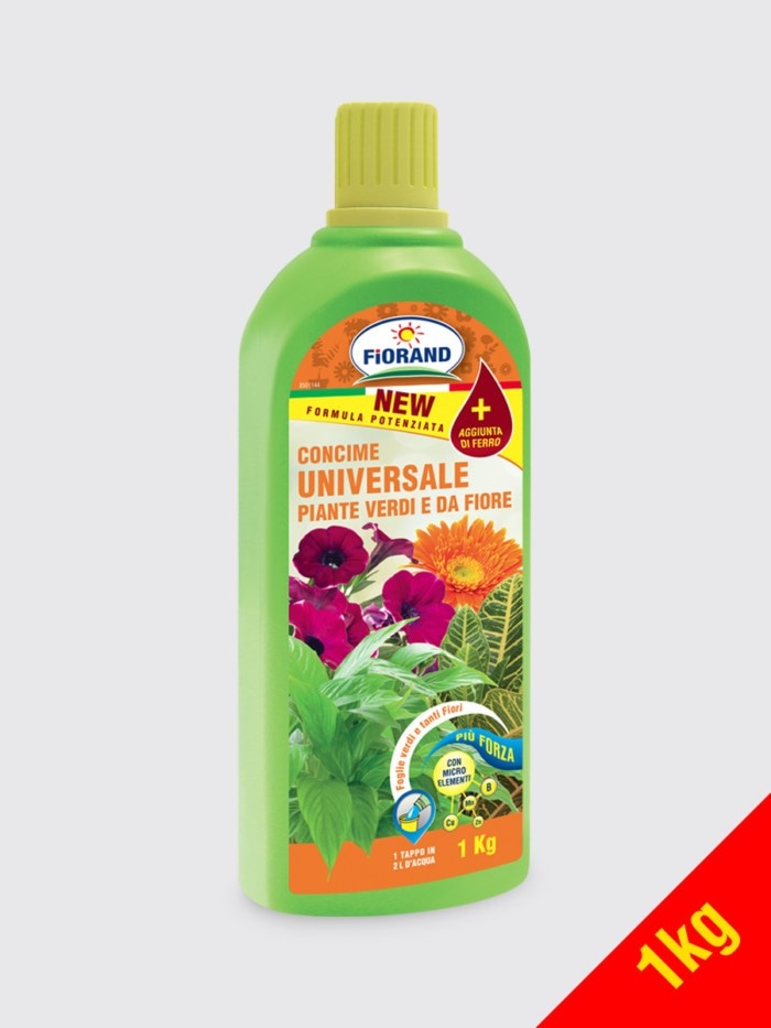 Concime Liquido Piante Fiorite Universale 1 KG - Offerta nel negozio Risparmio Casa