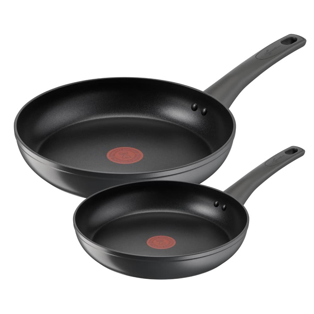 Set 2 padelle antiaderenti con rivestimento in titanio, ø 24/28 cm Lagostina – Il Gigante