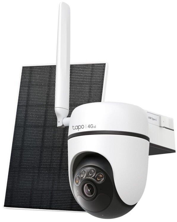 tapo TC90G KIT Telecamera 4G LTE Outdoor motorizzata 2K 3MP - Offerta nel negozio Unieuro