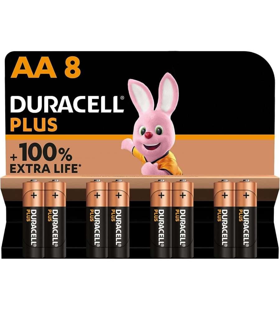 Duracell Plus100 pile 8 pezzi in offerta da Esselunga