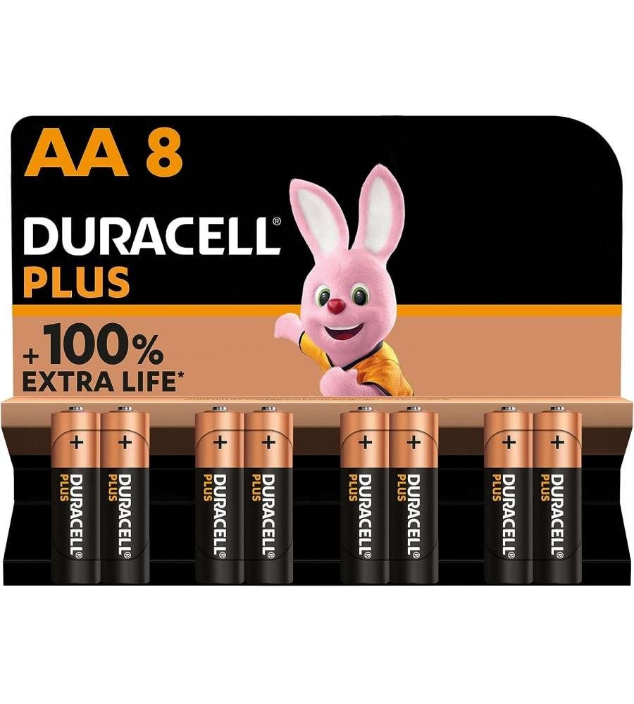 Duracell Plus100 pile 8 pezzi in offerta da Esselunga
