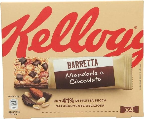 Barrette Kellogg's 128 g in offerta da Carrefour