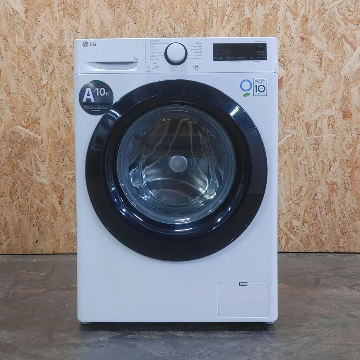 Lavatrice F4R3010NSWB 10 kg LG in offerta da Unieuro