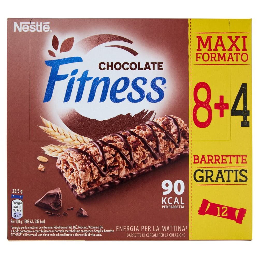 Barrette di cereali Fitness Cioccolato, 282 g Nestlé – Panorama