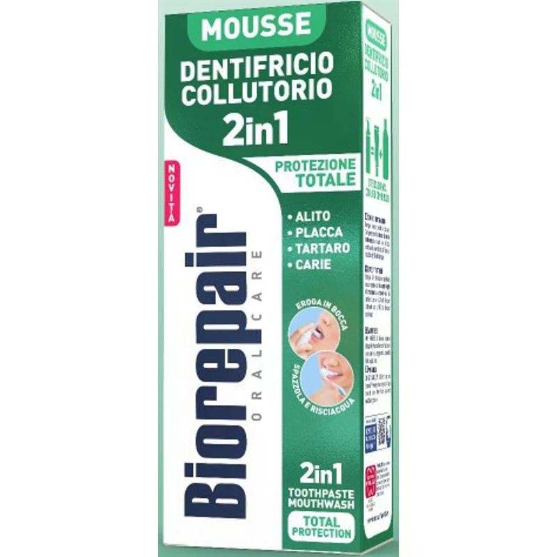 Mousse Dentifricio 2in1 Biorepair 75 ml in offerta da Bennet