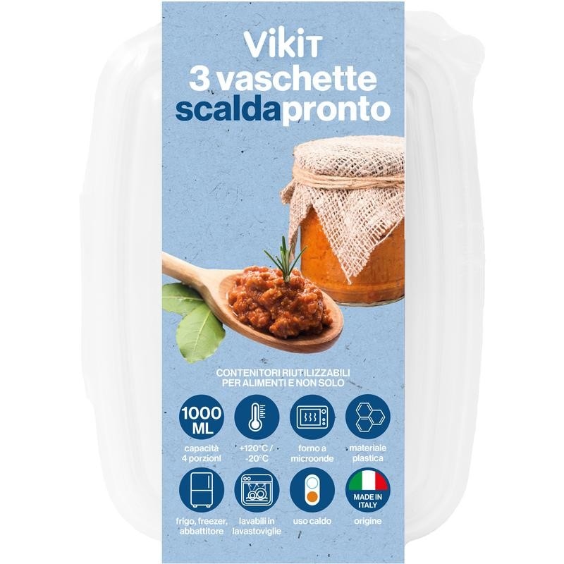 Linea vaschette scaldapronto VIKIT - Offerta nel negozio Iper La grande i