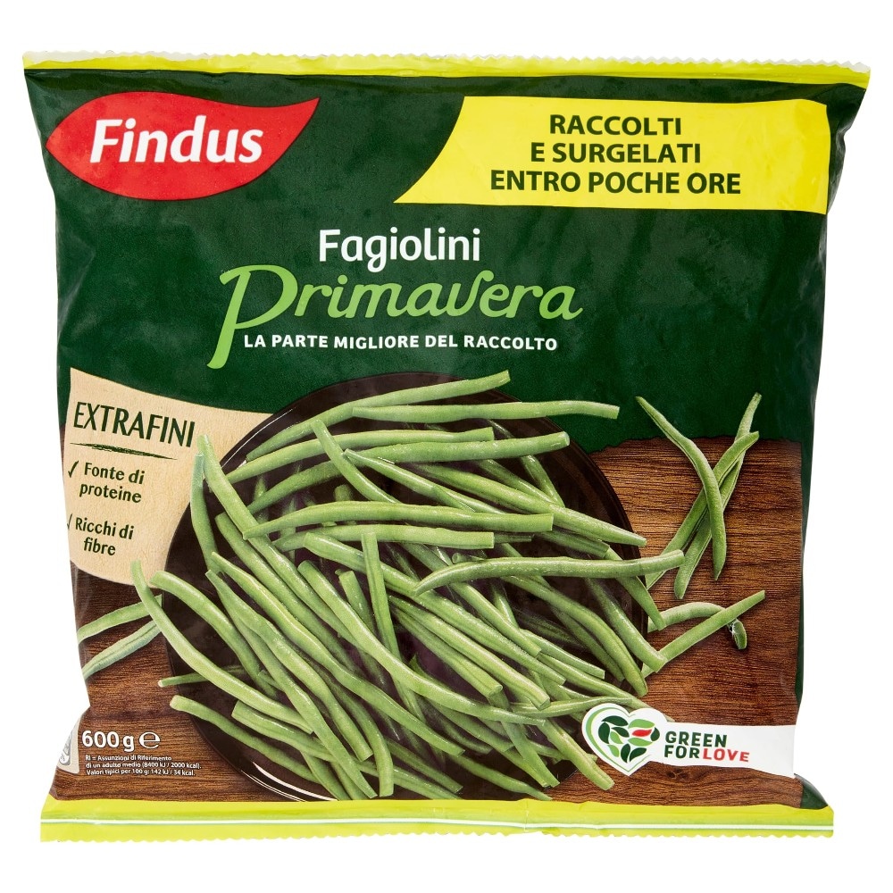 Findus fagiolini primavera 600 g in offerta da Esselunga