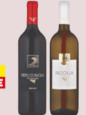 Antica Tindari Nero D'Avola o Inzolia, 75 cl – Esselunga