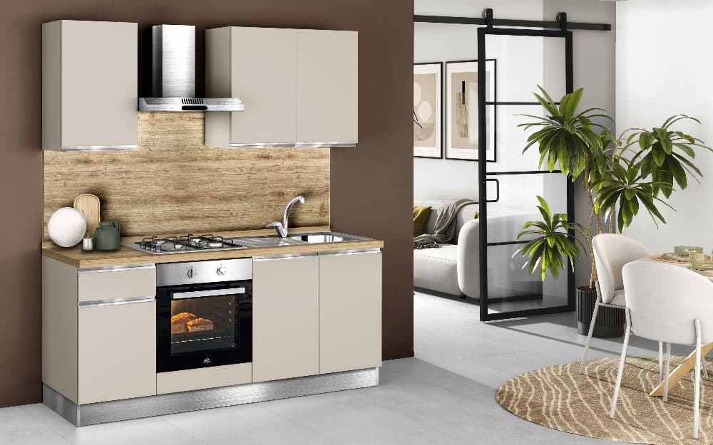 Cucina Athena Line 195 Avorio Opaco – Mondo Convenienza