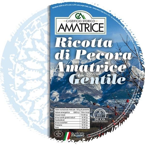 Ricotta di pecora Amatrice Gentile Caseificio Storico Amatrice – Iper La grande i