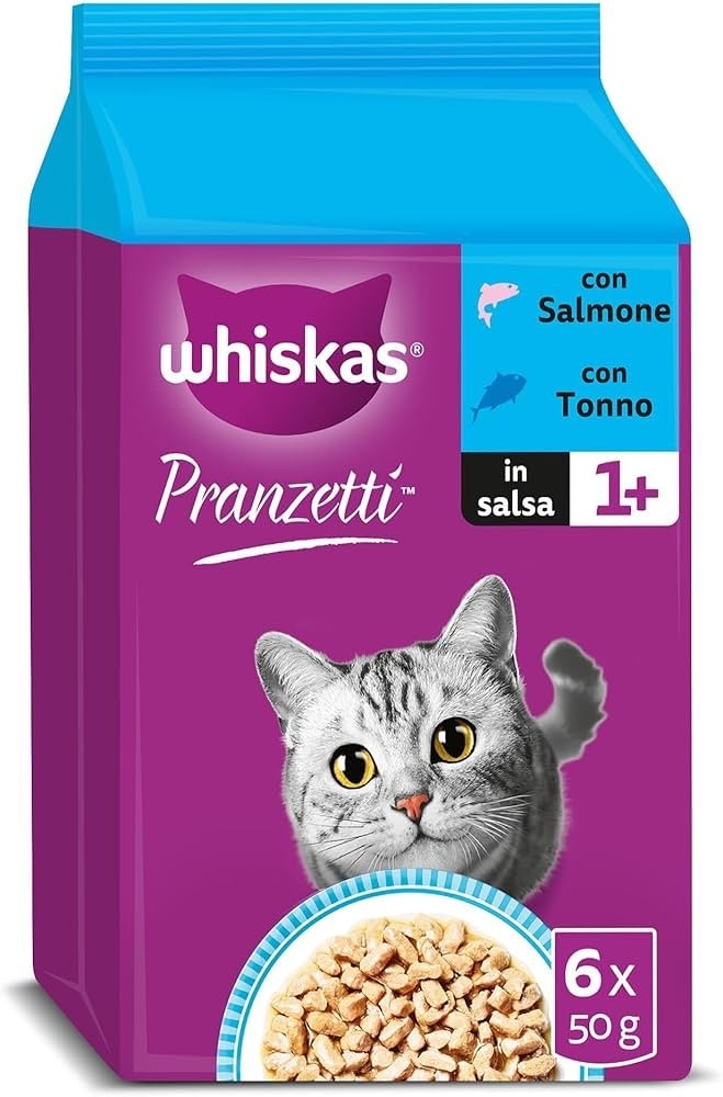 Whiskas Pouch conf. da 10 pz - 10 x 85 g = 850 g in offerta da Penny