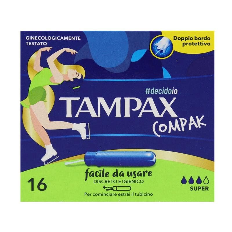 TAMPAX assorbenti interni compak 16 pz in offerta da Tigota