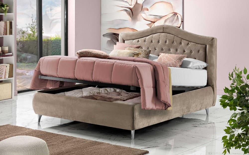 Lucilla letto matrimoniale con contenitore – Mondo Convenienza