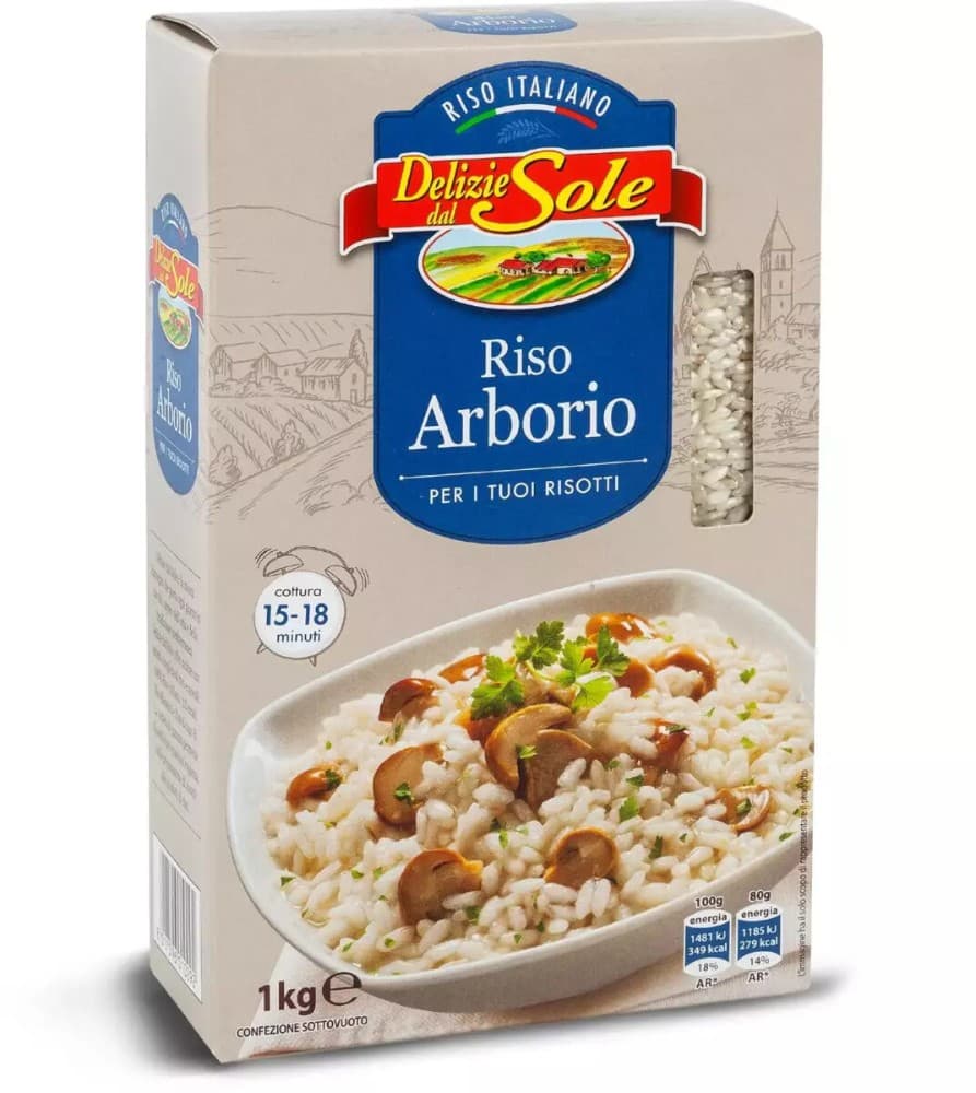 Riso Arborio, 1 kg Del Sole – Eurospin