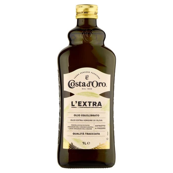 Olio extra vergine Costa D'Oro, 1 litro – Esselunga