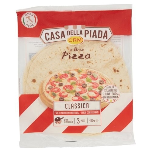 Casa della Piada base per pizza 420 g in offerta da Carrefour