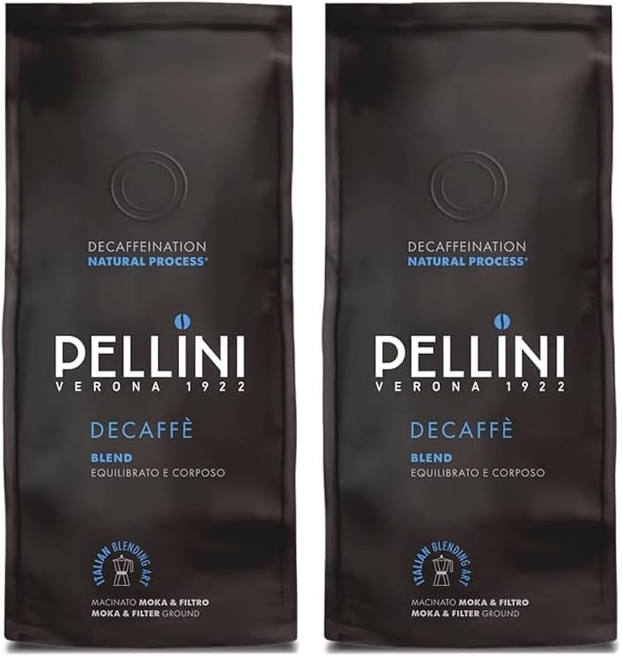PELLINI caffè macinato decaffeinato 185 g in offerta da Dm