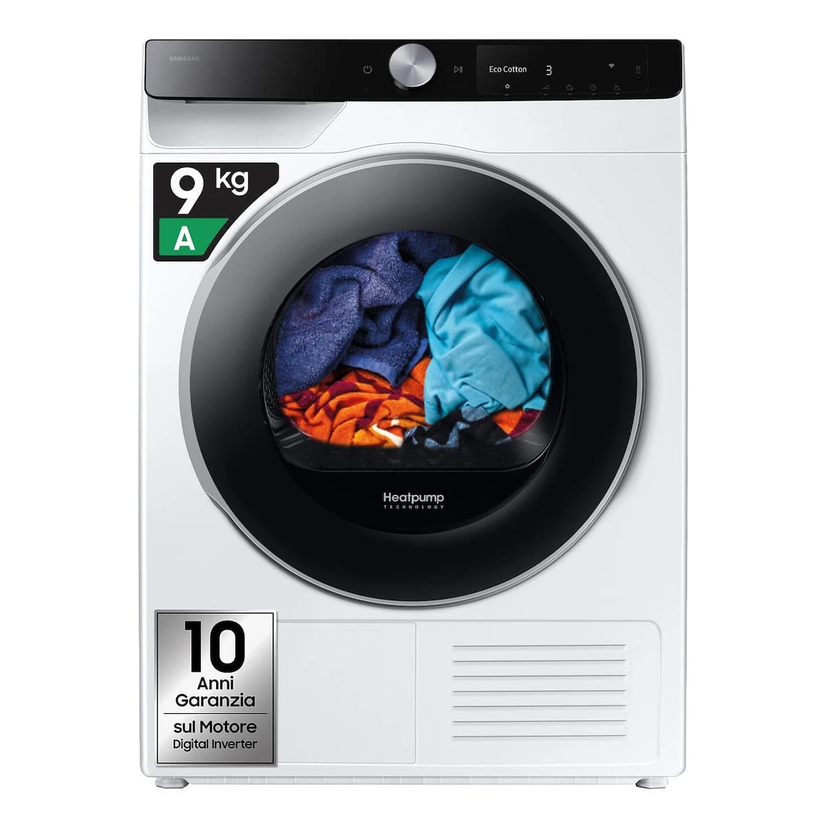Asciugatrice Ai-Control DV90DG6845LKU3, 9 kg Samsung – Comet