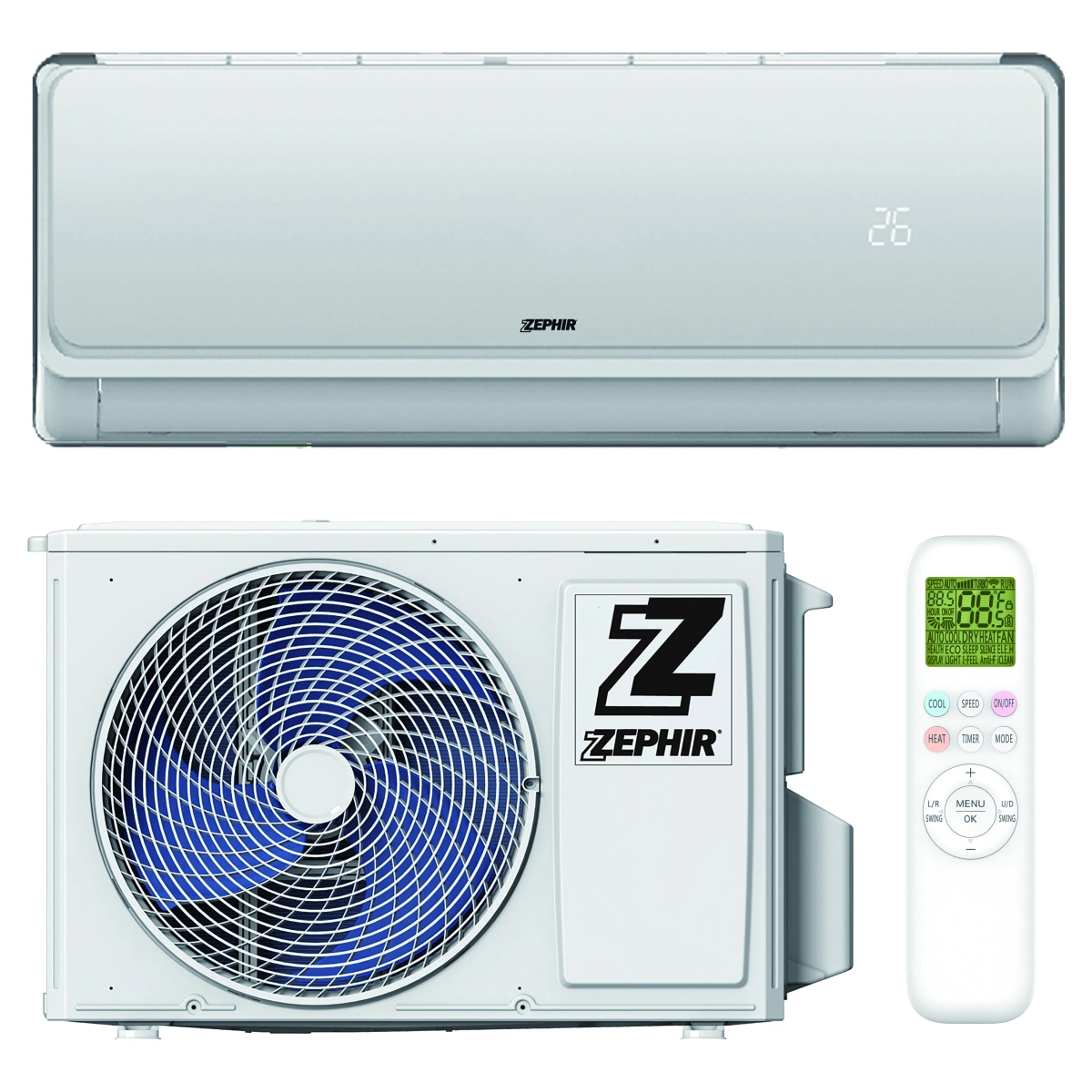 Zephir Climatizzatore Monosplit ZMS12000WF MY26 UI - Offerta nel negozio Comet