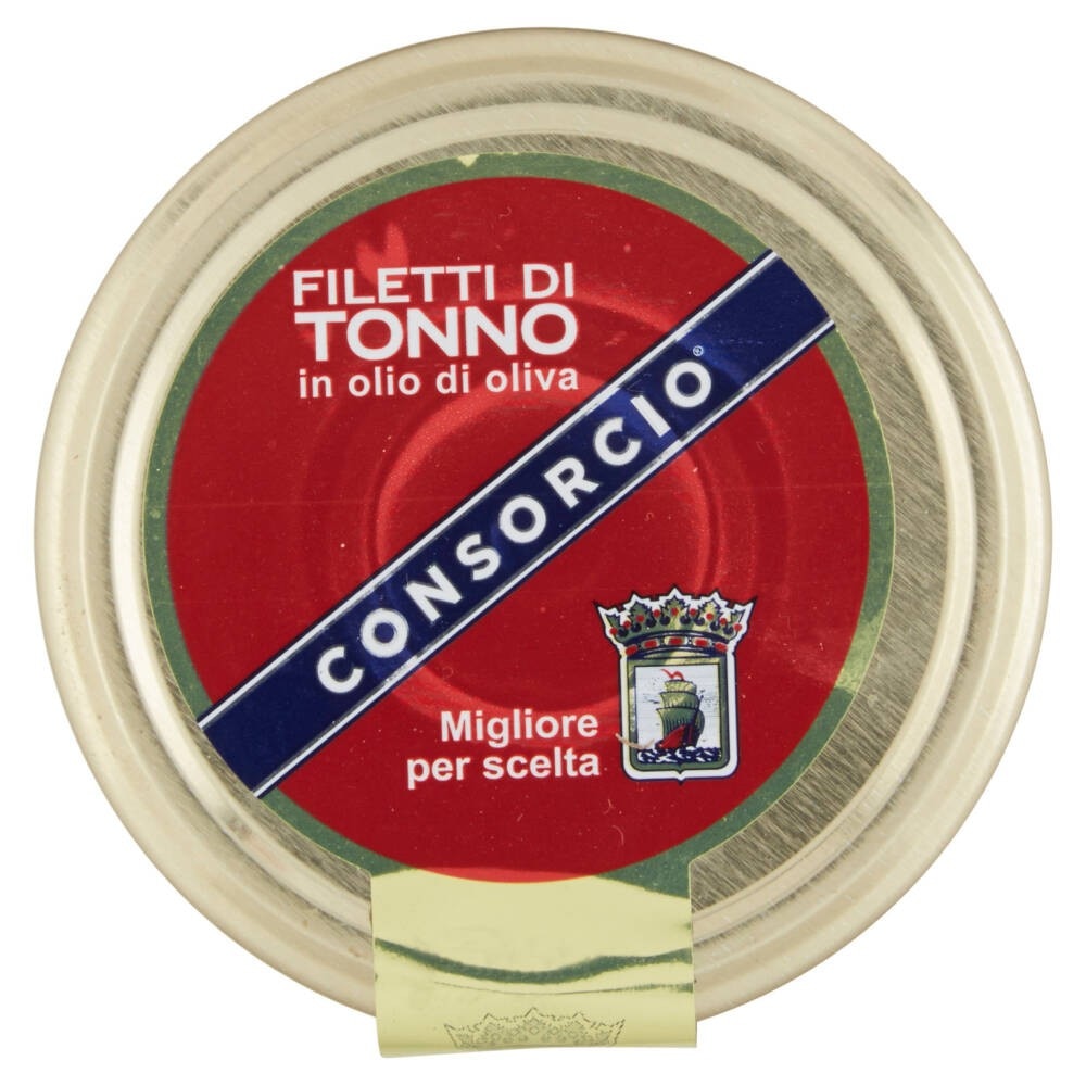 Filetti di tonno in olio d'oliva Consorcio 295 g in offerta da Iper La grande i